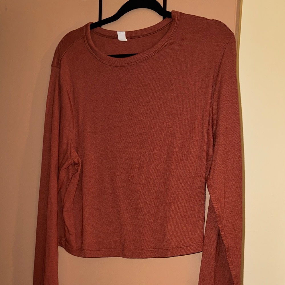 All in Motion Women's Long Sleeve Top - Rust